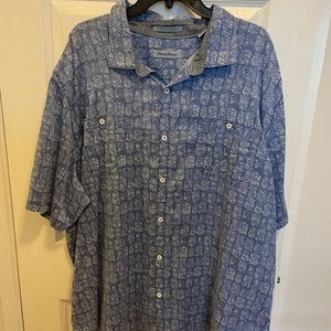 Tommy Bahama mens ss button down shirt